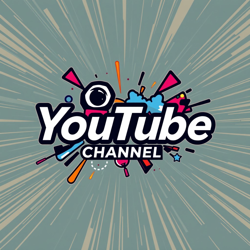 Vibrant YouTube Channel Logo Design