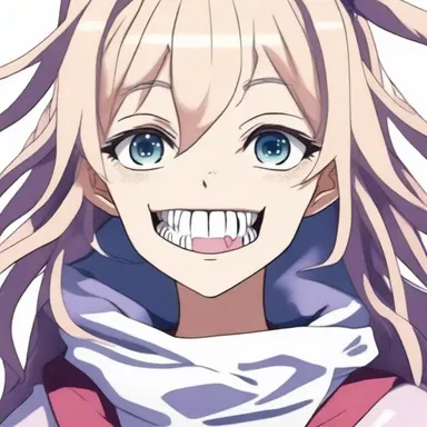The character in the anime series developed an enanthema on the inside of her mouth due to a rare disease.