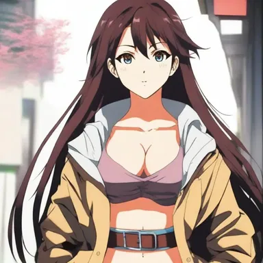 The female protagonist of the anime is intentionally depicted as unladylike, challenging societal norms with her bold and assertive personality.