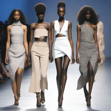 The fashion designer's new collection challenged traditional notions of femininity by featuring edgy and unladylike designs that showcased strength and confidence.