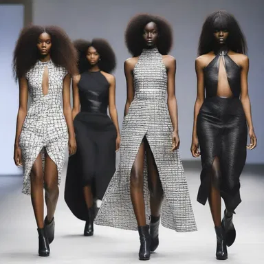 The fashion designer's new collection challenged traditional notions of femininity by featuring edgy and unladylike designs that showcased strength and confidence.