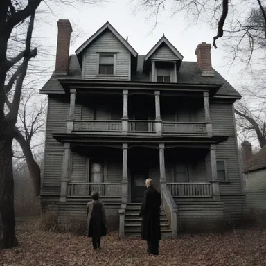 The movie's disputative theme centered around a haunted house and the arguments between its inhabitants.