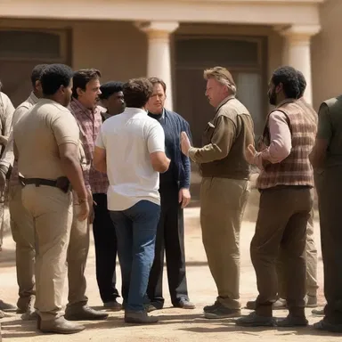 The disputative director frequently clashed with the actors and crew members, resulting in delays and conflicts on set.