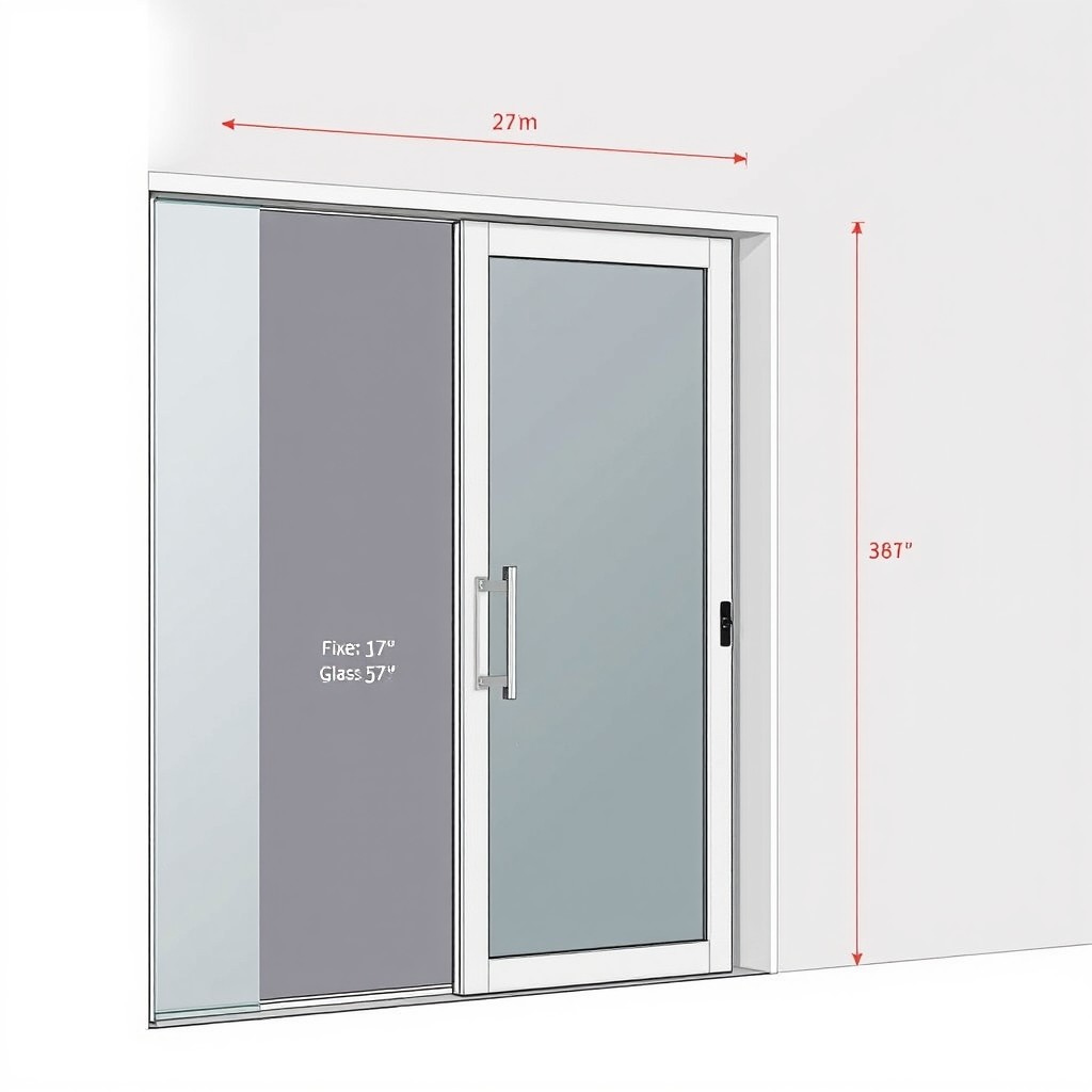 Innovative Automatic Glass Sliding Door Design