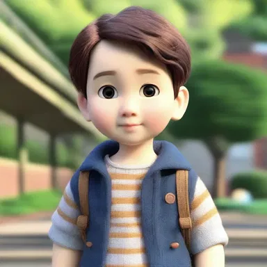 The author described the character's appearance to a t, including every little detail from their physical features to their clothing choices.