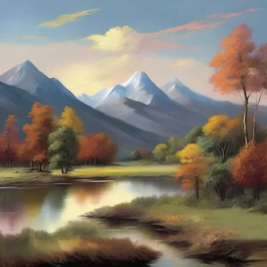 The painter recreated the famous landscape painting to a t, carefully replicating each brushstroke and color palette to capture the essence of the original artwork.