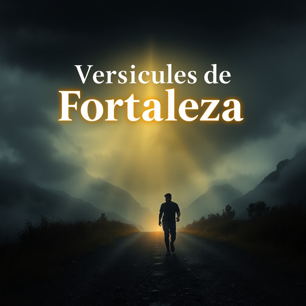 A cinematic image of a lone person walking through a dark, stormy path with wind and light rain