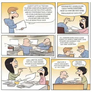 In the comic strip, the characters frequently re-address envelopes to prank each other.