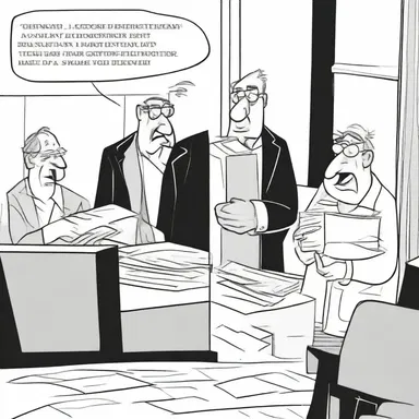 In the comic strip, the characters frequently re-address envelopes to prank each other.