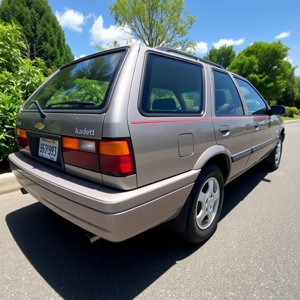 A beautifully detailed 1994 Chevrolet Kadett, showcasing its classic design and vintage features