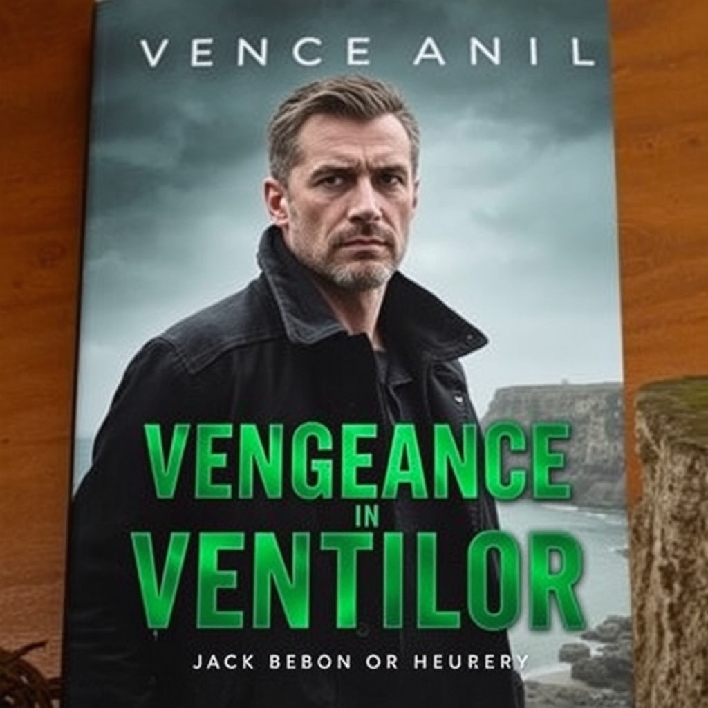 A brooding detective figure, standing at 6 ft 5, with a muscular build but distinct from a typical action hero like Jack Reacher