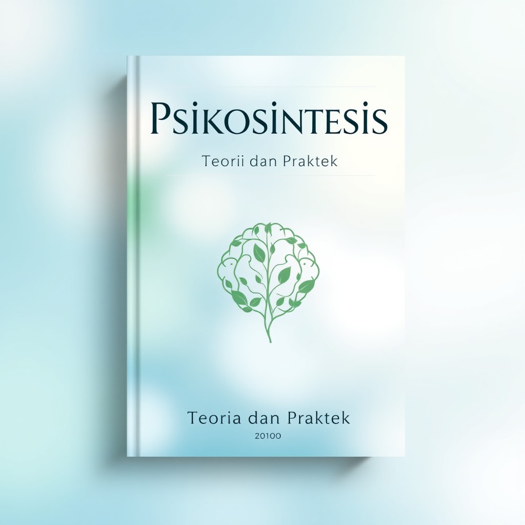 A book cover design for 'Psikosintesis: Teori dan Praktek'