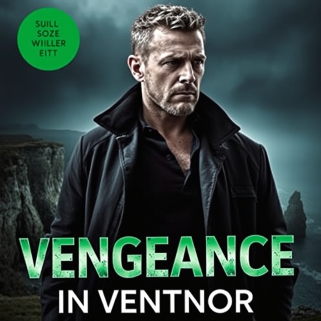 A brooding detective figure, standing at 6 ft 5, with a muscular build but distinct from a typical action hero like Jack Reacher
