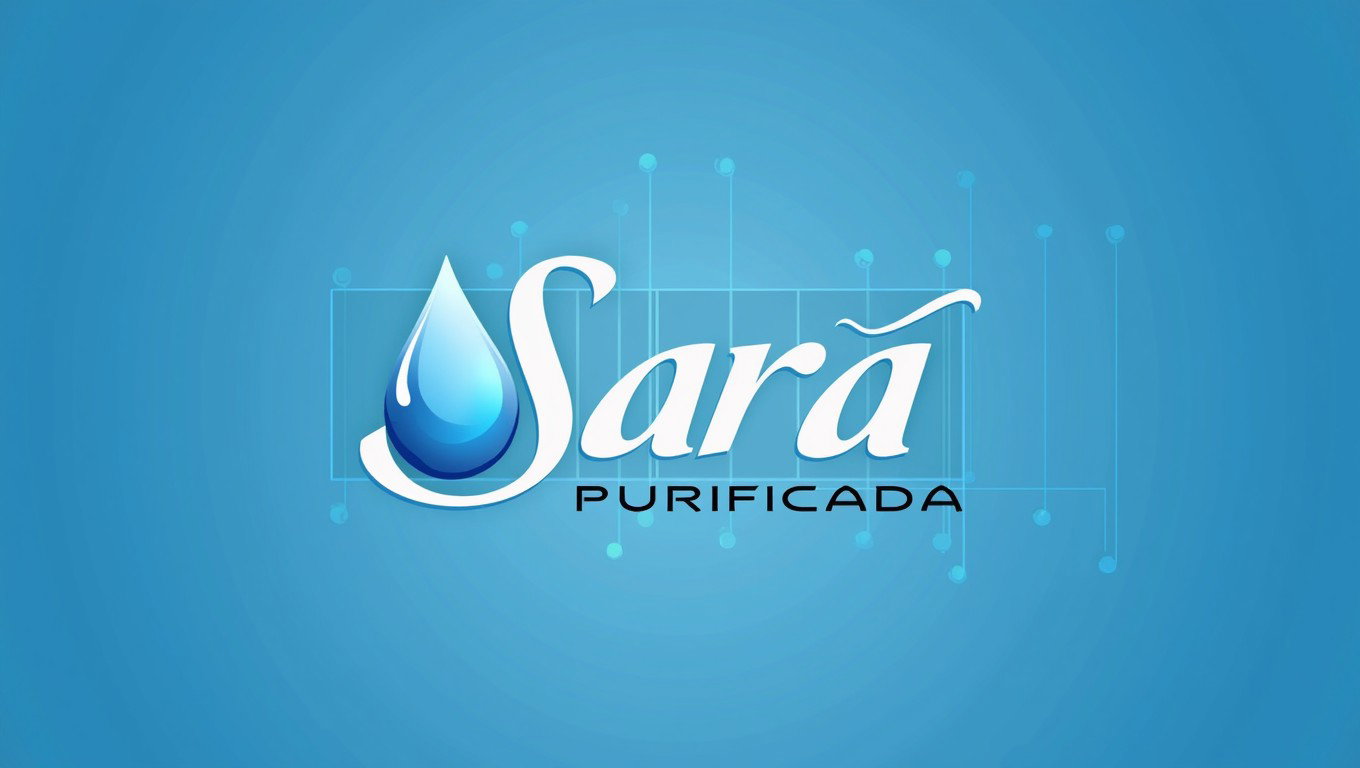 A sophisticated logo design for a purified water vending machine that conveys quality, purity, and consumer trust