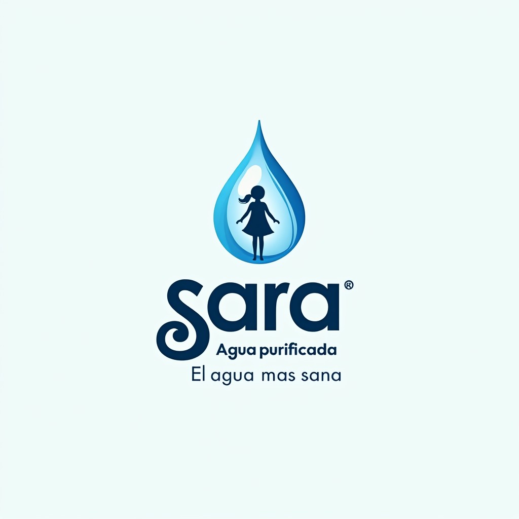 A visually appealing logo design for a purified water vending machine that conveys quality, purity, and trustworthiness