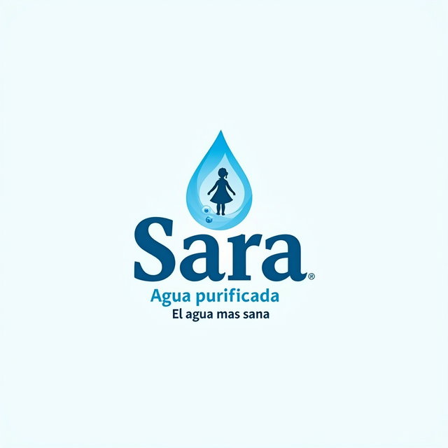 A striking logo design for a purified water vending machine that conveys quality, purity, and consumer trust