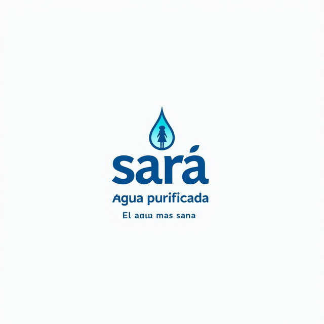 A captivating logo design for a purified water vending machine that communicates quality, purity, and consumer trust