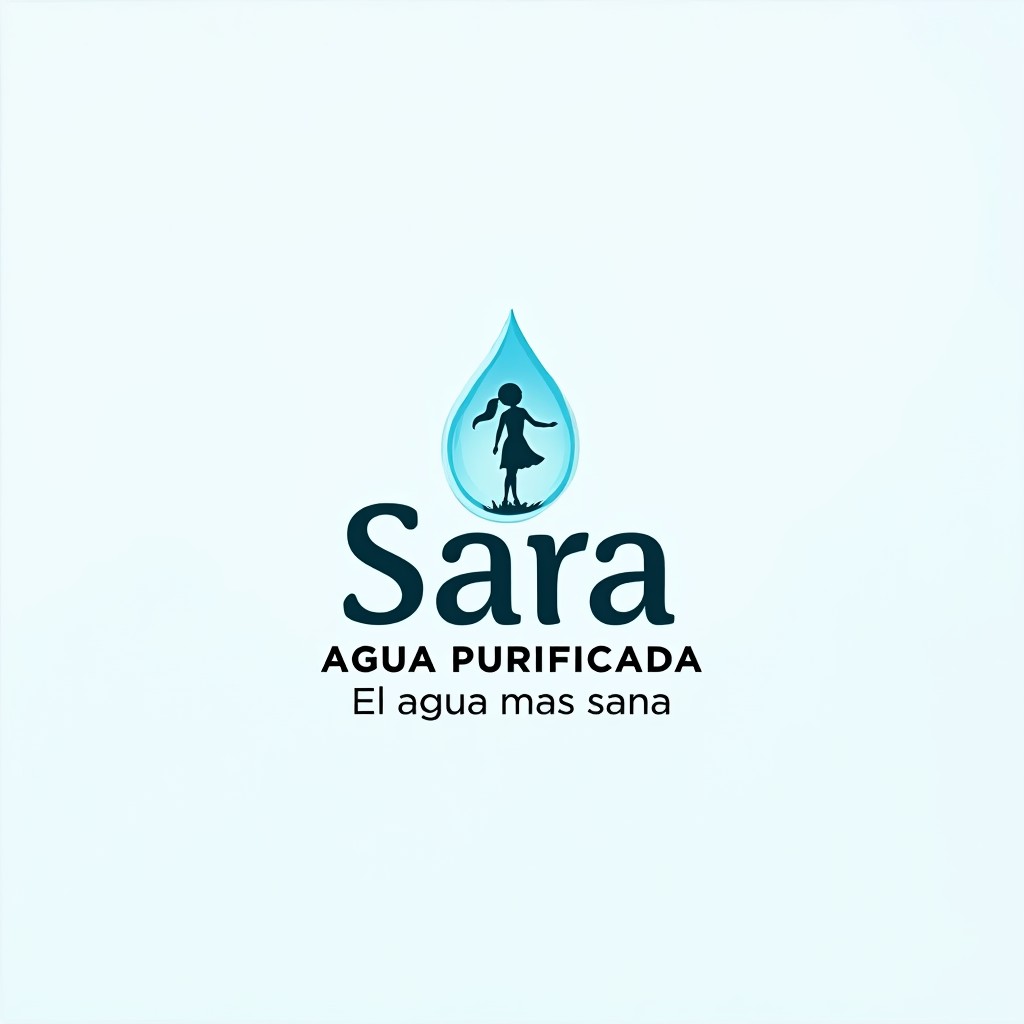 An attractive logo design for a purified water vending machine that evokes a sense of quality, purity, and consumer trust
