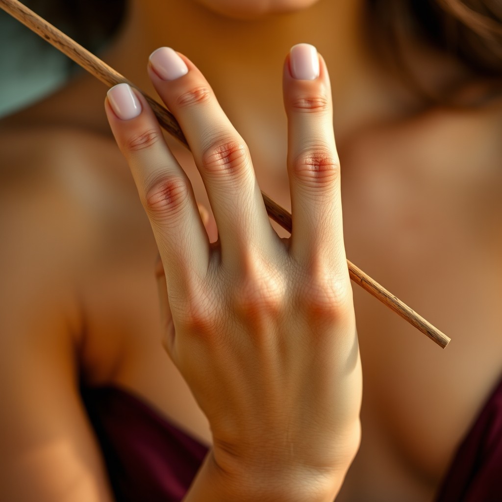 Surreal Elegance: The Artistry of a Six-Fingered Hand