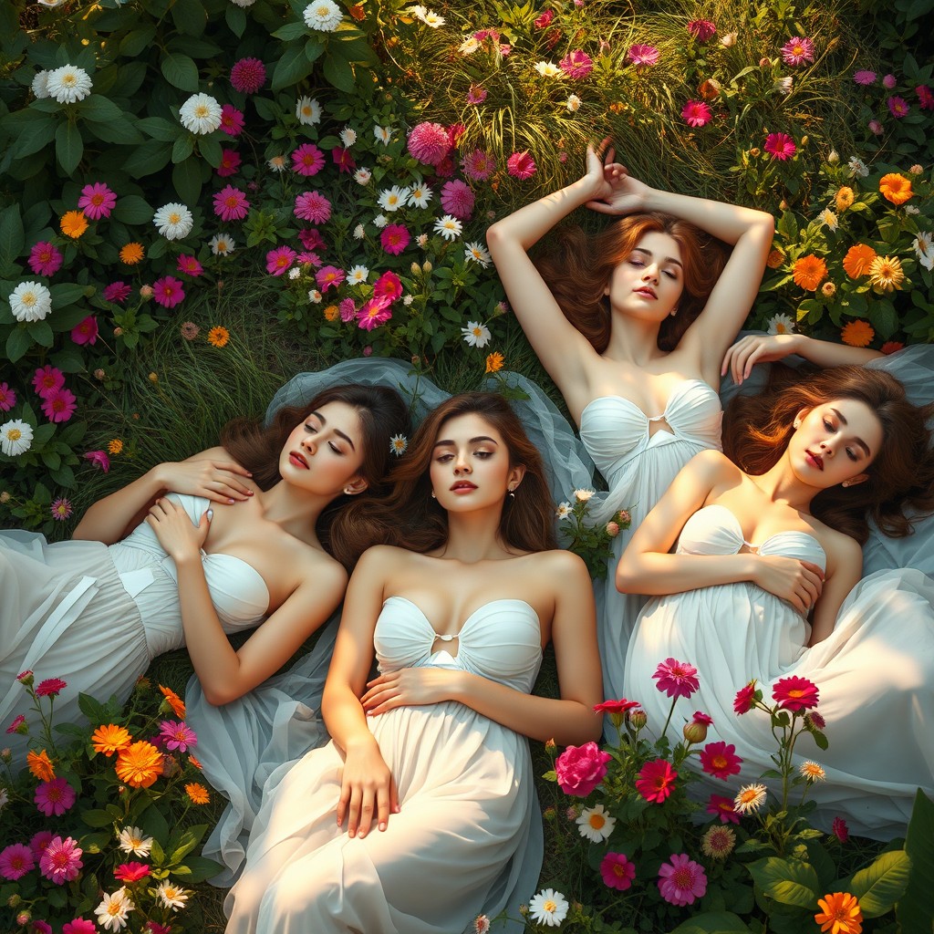 Celebrating Femininity: Ethereal Beauty in Nature