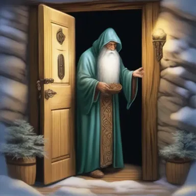 In the mystical realm of Eldegrin, the ancient wizard inserted a nog into the enchanted door to reveal a hidden passage.