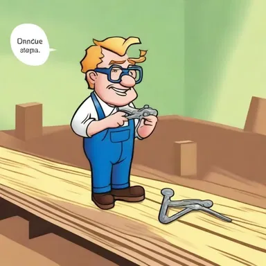 Why did the carpenter keep a supply of nogs? Because he liked to have a pin to his thoughts!