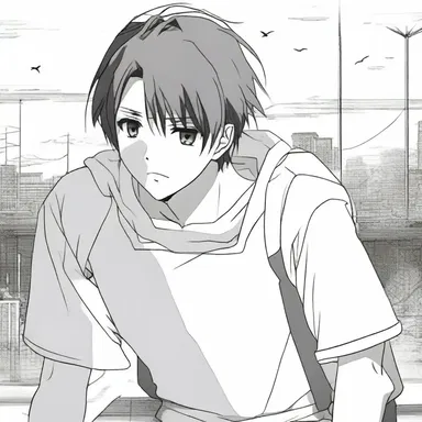 The heart-wrenching scene in the anime made me cry as the main character's love interest broke his heart.