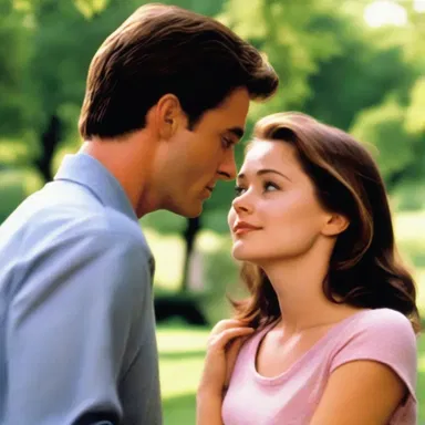 The romantic movie depicted the devastating moment when the protagonist's true love broke her heart by choosing someone else.