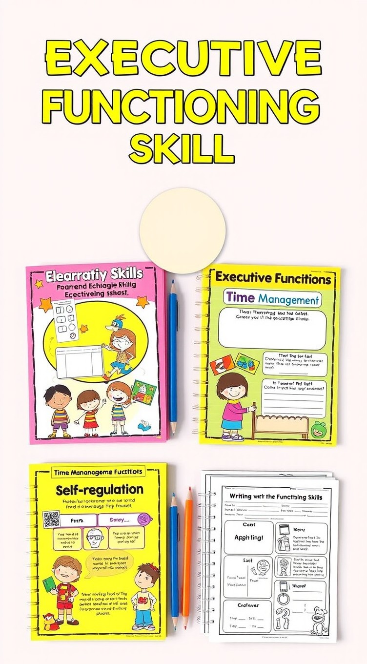 Empower Young Minds: Executive Functioning Workbooks