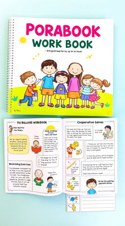 A colorful and interactive workbook dedicated to positive behavior activities for children