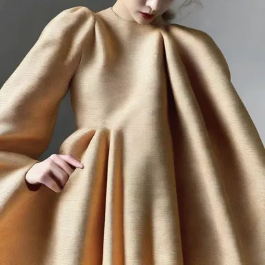 The fashion designer had to make a write-down on the expensive fabric due to a manufacturing defect.