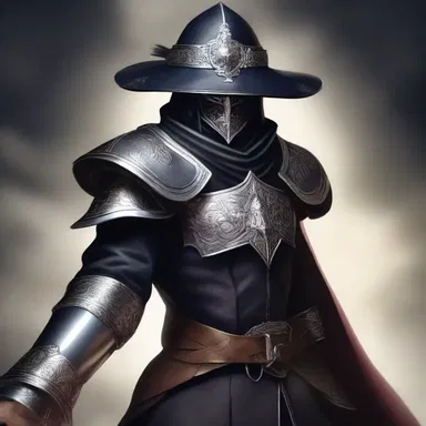 The protagonist donned a mystical morion, summoning incredible powers to protect the realm from evil forces.