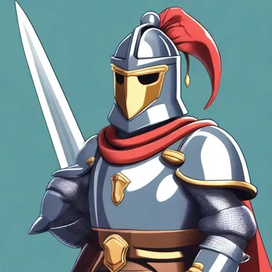 In the animated series, the brave knight wore a shiny morion, ready to outsmart the cunning villains and save the day.