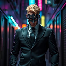 A striking portrayal of a supervillain standing confidently in a dynamic pose