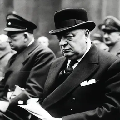 During World War II, Winston Churchill delivered a powerful rebuke to Hitler and the Nazi regime.
