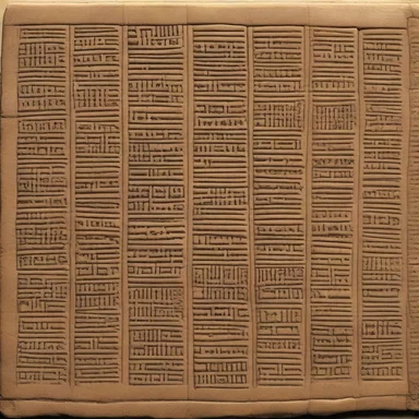 The codification of Hammurabi's Code in ancient Mesopotamia is one of the earliest examples of written legal codes.