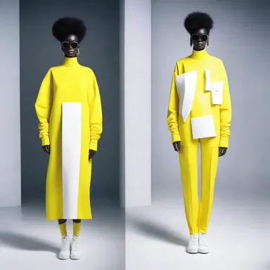 The designer's new collection was inspired by the concept of inoculating oneself against the hardships of life through bold and powerful clothing.