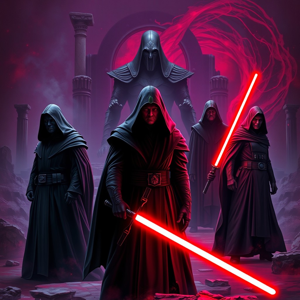 Legendary Sith Lords Unite in Darkness