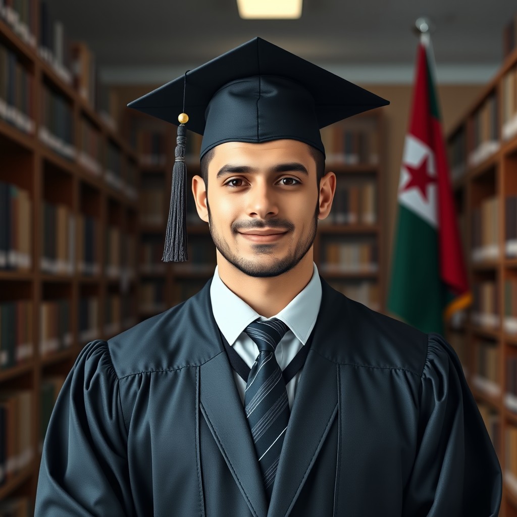 Celebrate Your Achievement: Realistic Graduate Portrait