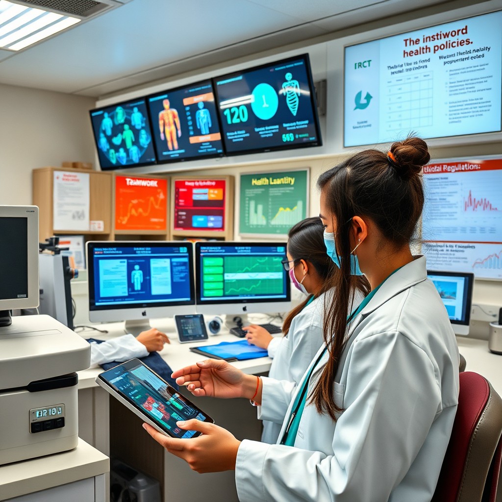 A modern and advanced school health laboratory focused on IC (Institutional Control) developments and improvements