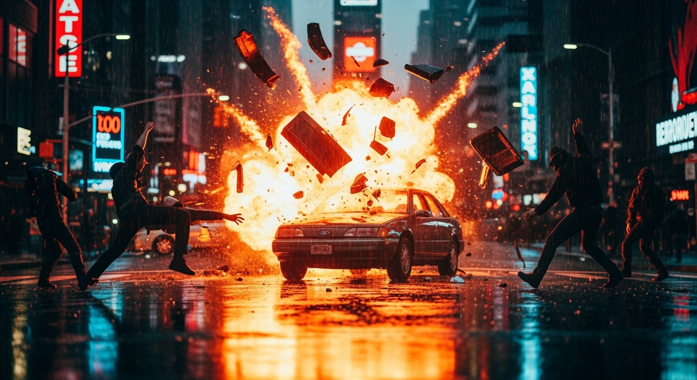 Epic Explosion: 1987 Ford Taurus Unleashed