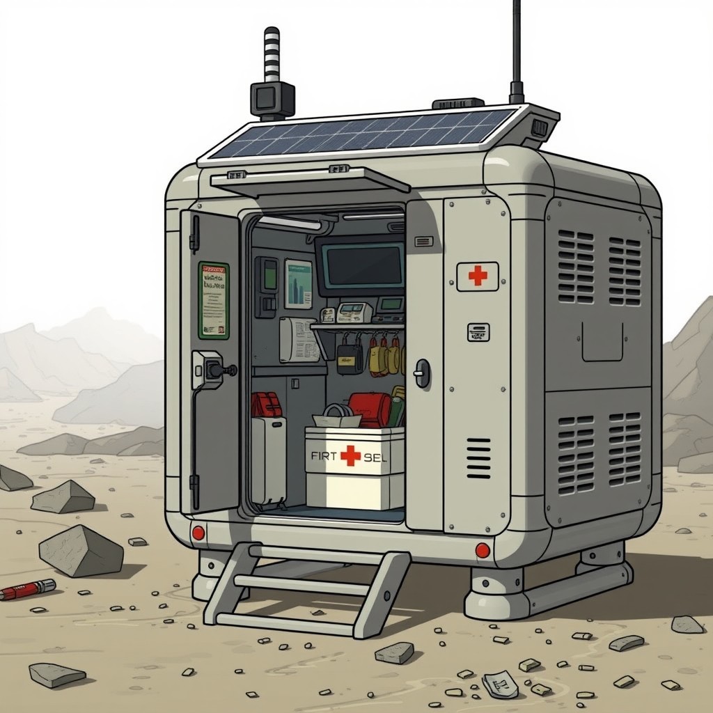 Compact Disaster-Proof Communication Pod