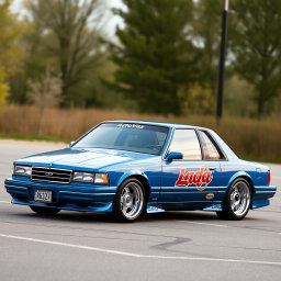 A unique custom car based on a 1991 Chevrolet Caprice, designed by the Russian company AvtoVAZ (Lada)