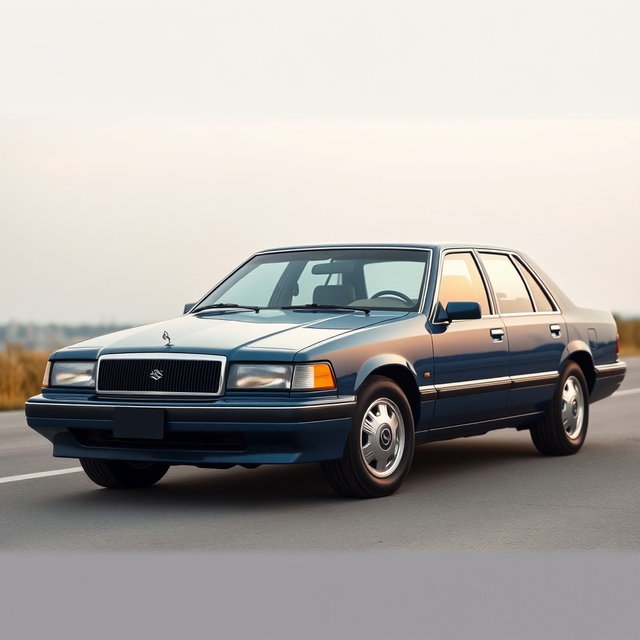 A new Russian car created by Lada, resembling a powerful, body-on-frame full-size sedan from 1994 such as the Caprice, Crown Victoria, and Town Car, while also being a modern version of the classic model