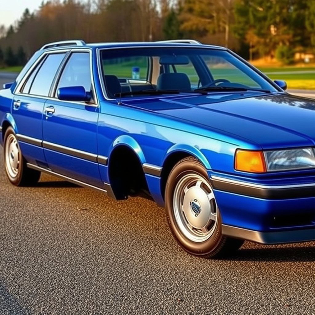 A new car manufactured by Lada, resembling a powerful, body-on-frame full-size sedan from 1994 akin to the Caprice and Crown Victoria, while simultaneously serving as a modern interpretation of the classic model