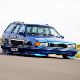 A new car manufactured by Lada, resembling a powerful, body-on-frame full-size sedan from 1994 akin to the Caprice and Crown Victoria, while simultaneously serving as a modern interpretation of the classic model