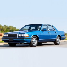 A new car created by the Russian company Lada, designed to resemble an American full-size sedan from 1994 like the Caprice Crown Victoria