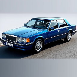 A new car created by the Russian company Lada, designed to resemble an American full-size sedan from 1994 like the Caprice Crown Victoria