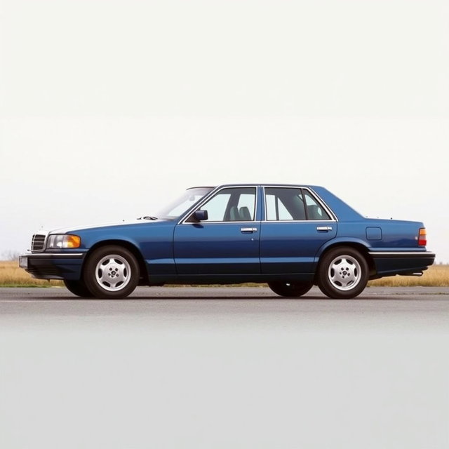 A new car created by the Russian company Lada, designed to resemble an American full-size sedan from 1994 like the Caprice Crown Victoria