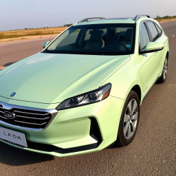 A new car created by Lada in 2025, reminiscent of the 1997 American and Chinese full-size sedans, particularly the Caprice and Crown Victoria s140 from 1995